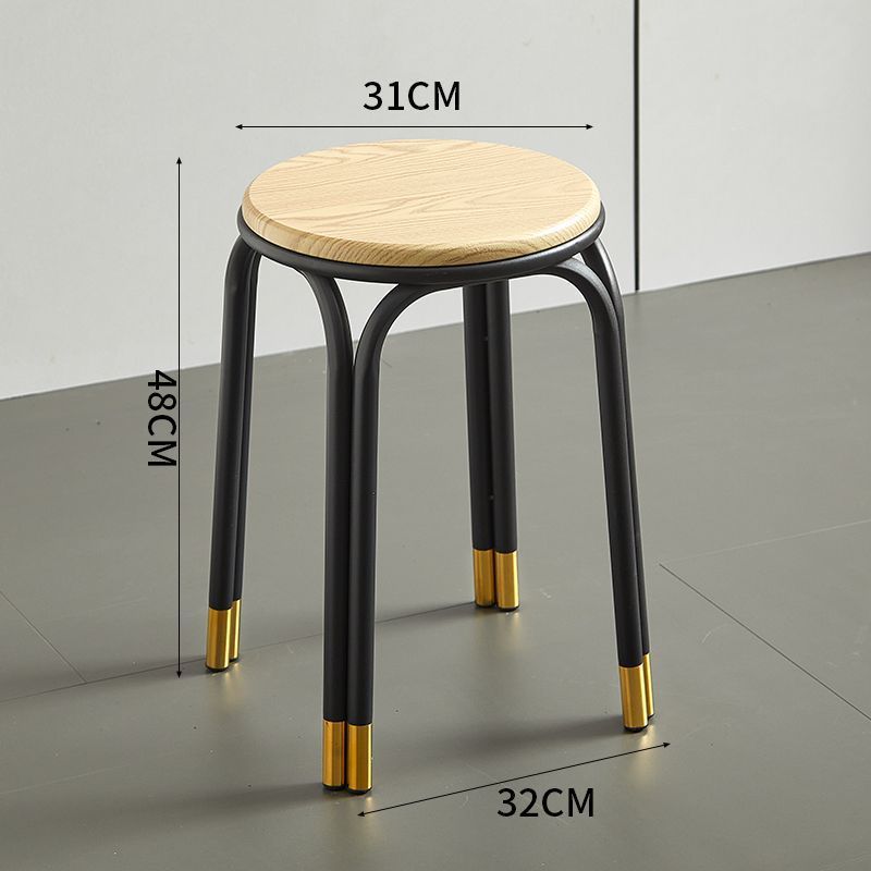 단단한 나무결 표면 [높이 48cm - 4개의 다리가 안정적] ◁ 추천상품