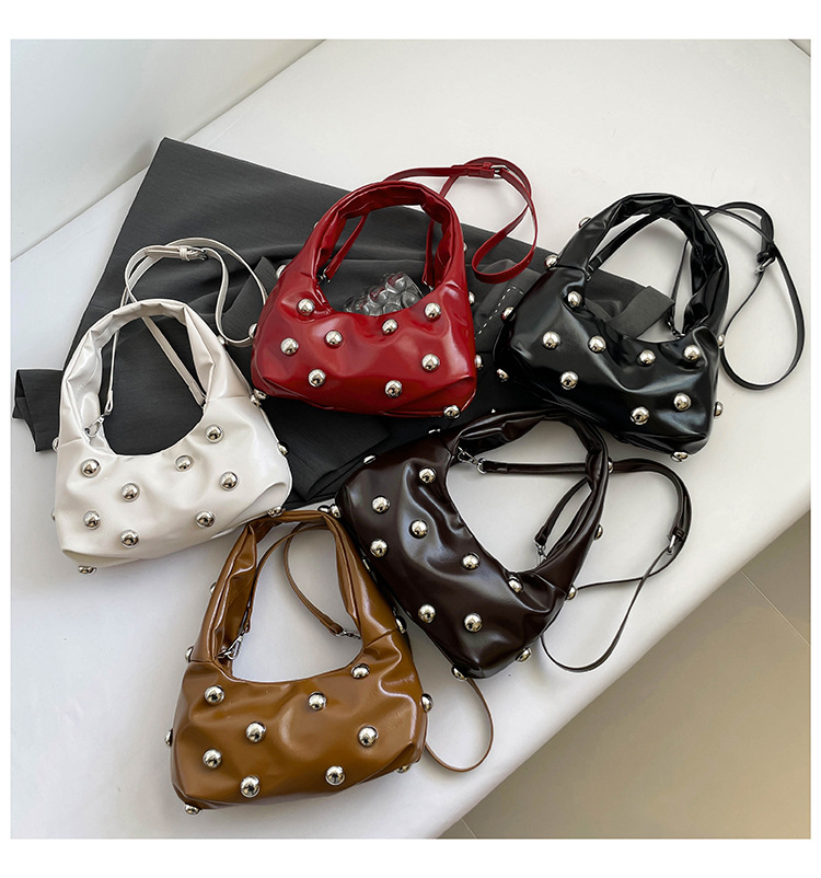 225g Weight Polyester Lining Material Zipper Closure Type Single Shoulder Strap Strap Type Handbag Bags Type Daily, Street, Shopping Occasion Pu Leather Material Solid Color Pattern All Seasons Season Women's Gender Elegant, Streetwear Style Square Shape Medium Size Women's Medium Pu Leather Solid Color Elegant Streetwear  Square Zipper Handbag 无