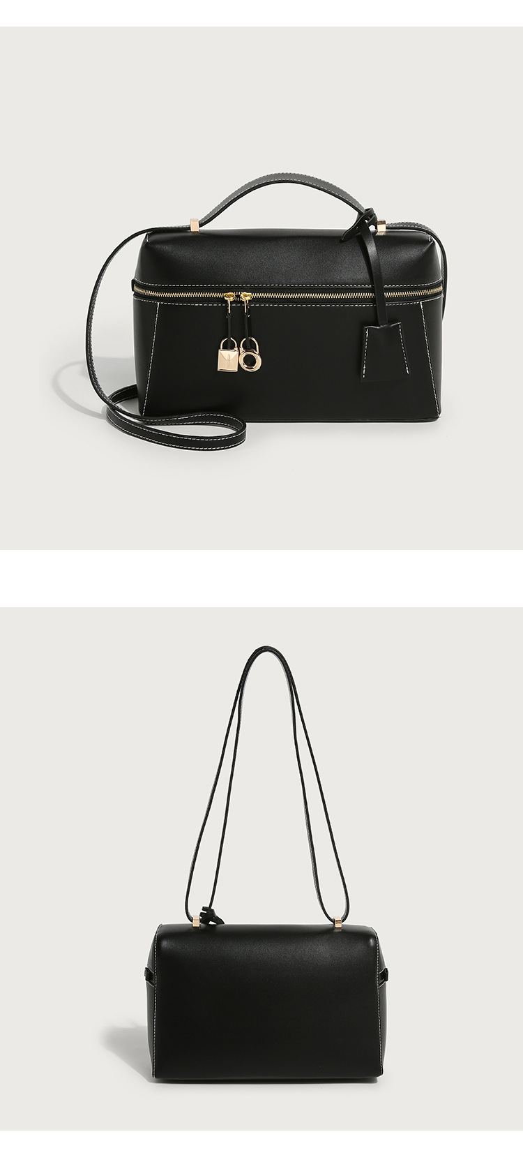 2024 Winter New Unique Design Fashion Versatile Box with Advanced Sense Commuter Handheld One Shoulder Crossbody Bag_voghion.com