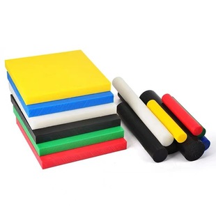 Black POM Rod White Polyaldehyde Rod Plastic Steel Rod Sai Gang Hard Plastic Wear-resistant Plate Rod Material Processing POM Rod