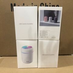 Factory cross-border colorful cup humidifier USB car mini air purification atomizer supports LOGO