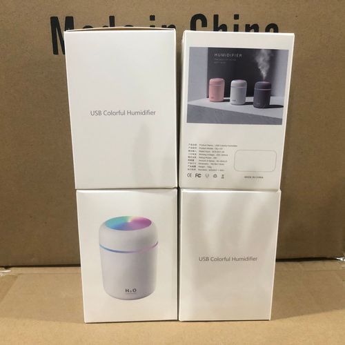 Factory cross-border colorful cup humidifier USB car mini air purification atomizer supports LOGO