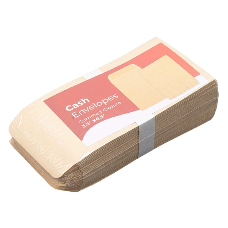 Прямой Завод натуральный цвет небольшой размер Желтый крафт-бумага конверт мешок слюна клей самоклеящийся мелочь трансграничный Конверт Сумка