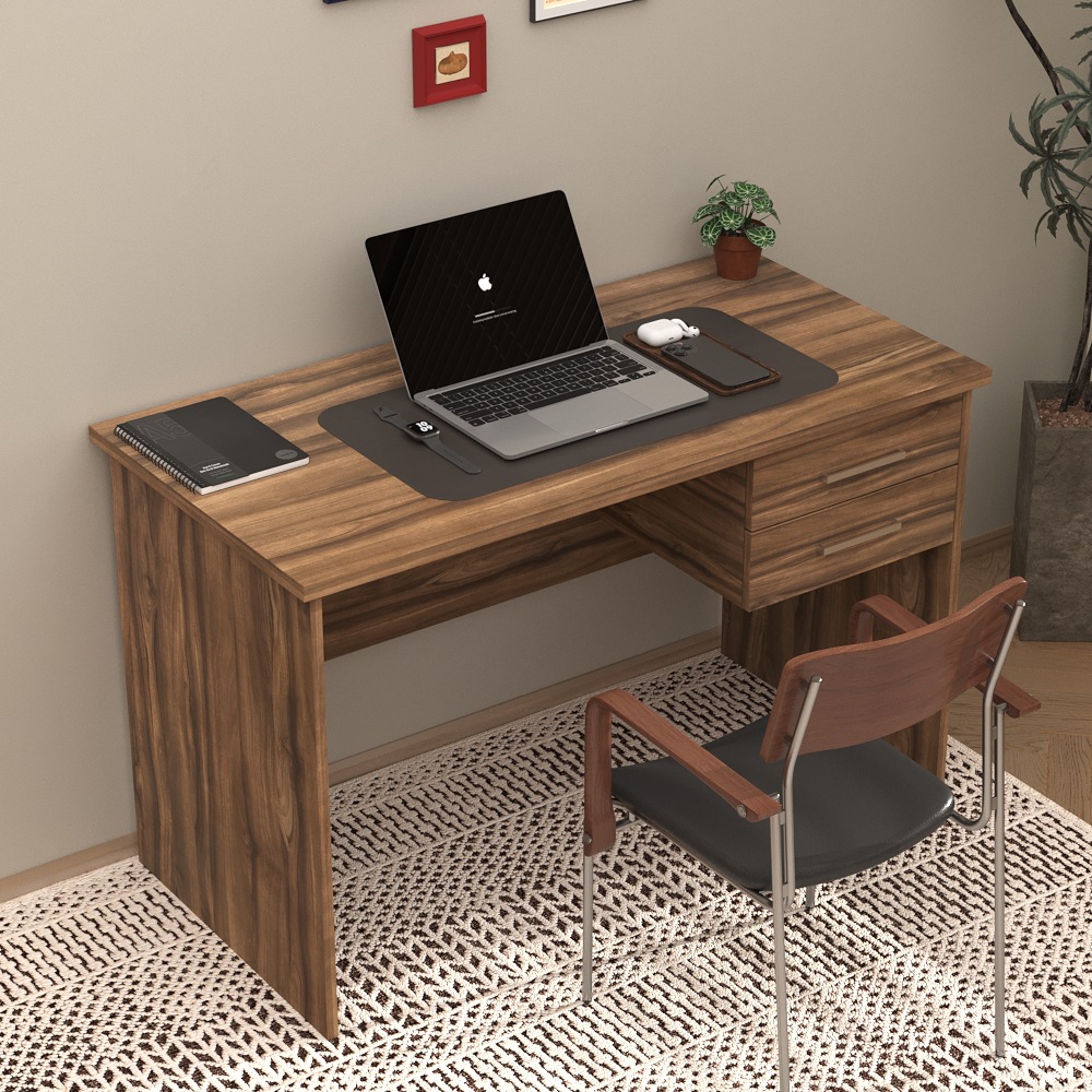 Mesa de oficina transfronteriza mesa de computadora doméstica muebles de fábrica mesa de escritorio mesa de trabajo con cajón mesa de personal