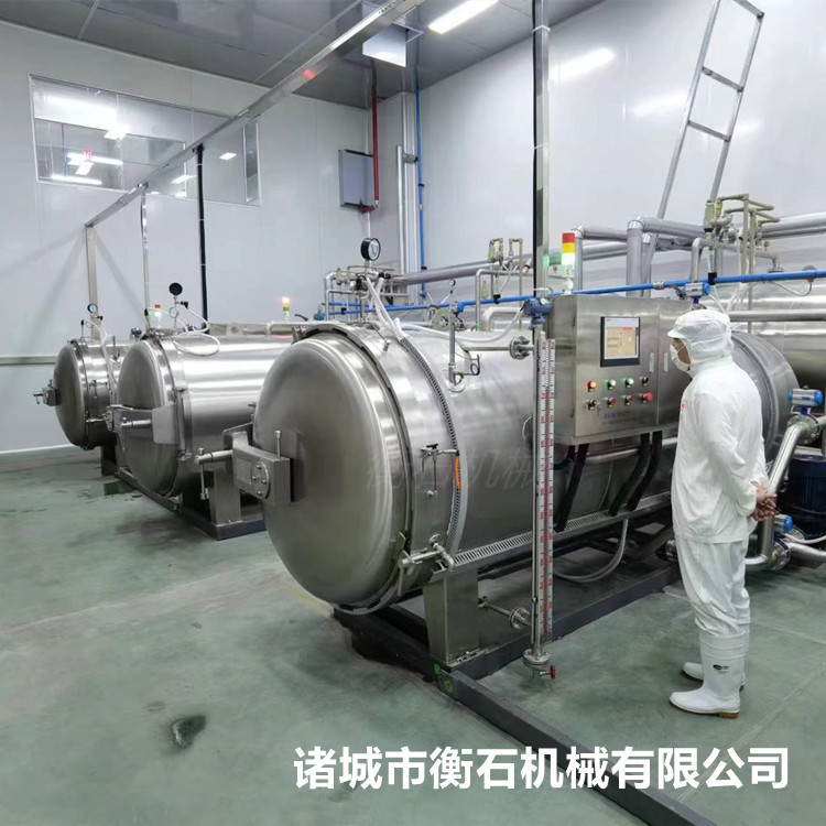 衡石机械手撕素牛肉杀菌锅 劲仔香菇豆干杀菌锅 高温水浴杀菌锅