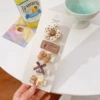 Set, flowered, 5 pieces