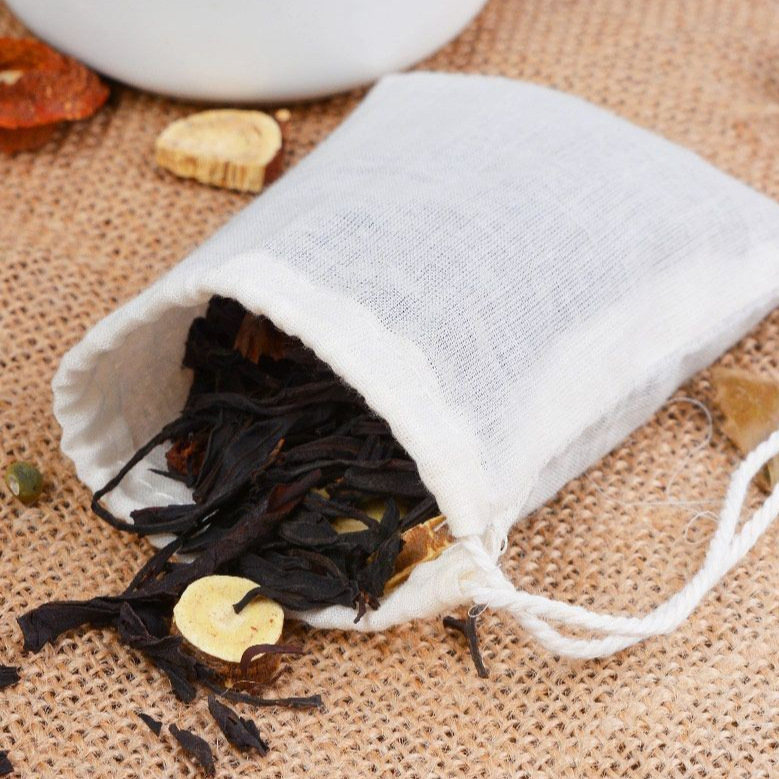 全棉中药纱布煎药袋子煲汤袋炖肉料包调料袋茶叶包隔渣过滤沙布袋