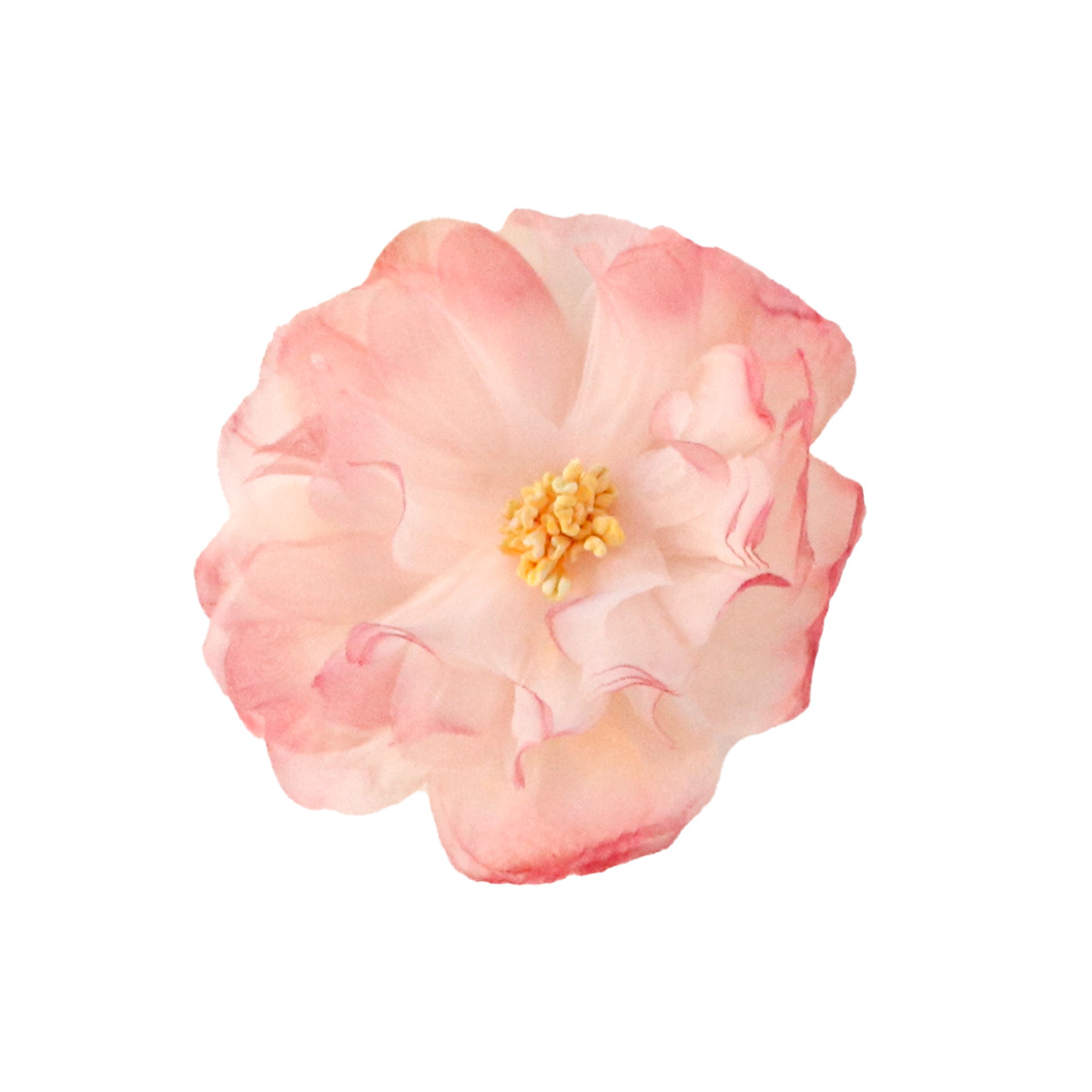 (2개) 오간자 그라디언트 꽃 액세서리 의류 액세서리 한후 헤드웨어 액세서리 DIY 수제 헤어핀 신발 꽃 액세서리