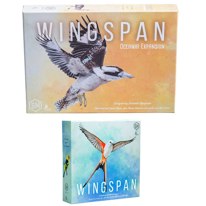 Вся англоязычная версия Wingspan Game Bird Board содержит старт-пакет SWIFT
