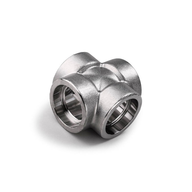 B16.11锻制不锈钢承插焊四通3000LB 6000LB 900LBROKE品牌