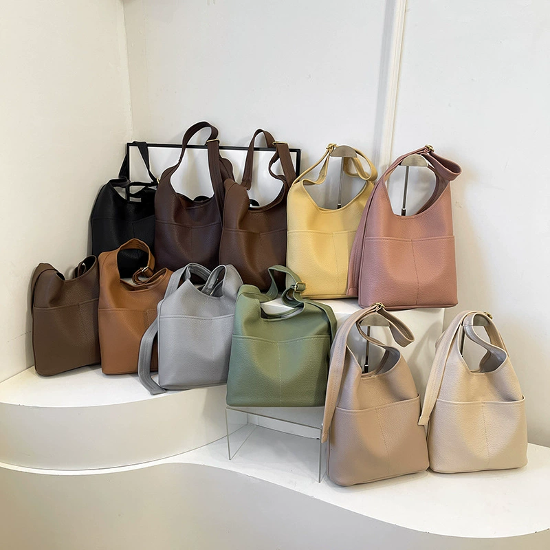 Capacious Summer Shoulder Bag with Multiple Color Options, Stylish and Lightweight