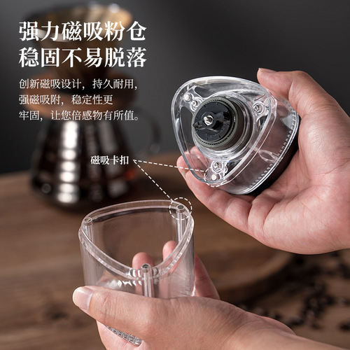 Coffee machine, small household coffee grinder, electric coffee bean grinder, hand mill, powder mill, coffee mill
