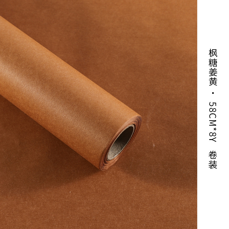 Papel Kraft de Embalaje para Flores Impermeable Engrosado y Resistente al Desgarro