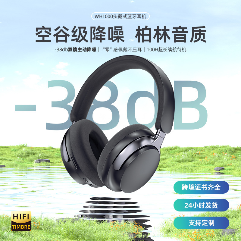 2026 New Over-Ear Headphones with Ultra-Long Battery Life, Anc Active Noise Reduction, Hifi High-Quality Sound, Wireless Bluetooth Headphones 2026 New Over-Ear Headphones with Ultra-Long Battery Life, Anc Active Noise Reduction, Hifi High-Quality Sound, Wireless Bluetooth Headphones