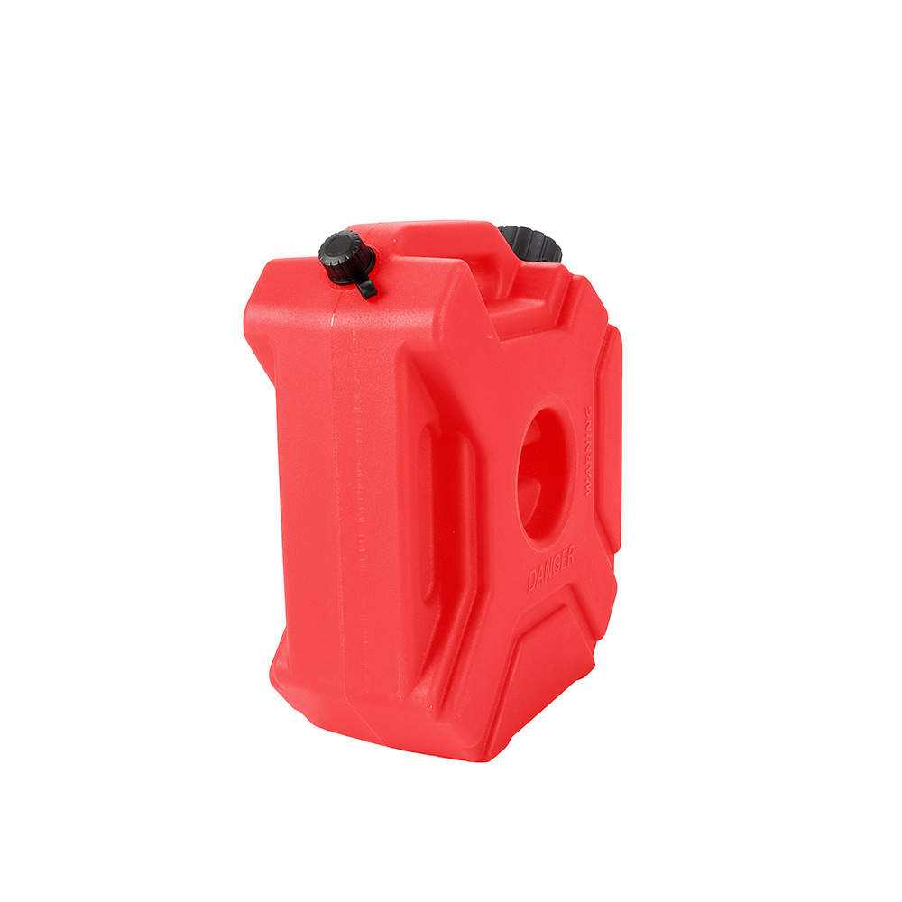 Wholesale Car and Motorcycle Spare Fuel Tank 5L with Lock Emergency Oil Pot Diesel Gasoline Plastic Oil Barrel Thickeneded Cross-Border