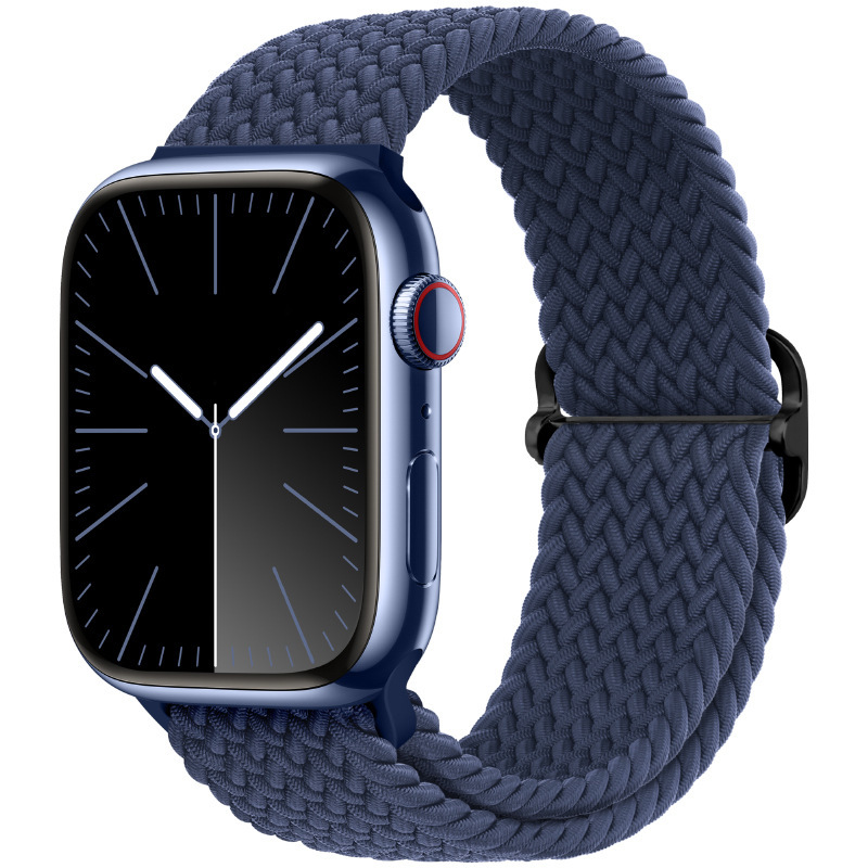 Nylon tejido para Apple iwatch456789 Apple ultra2 hebilla deslizante elástica S9 correa de reloj fabricante