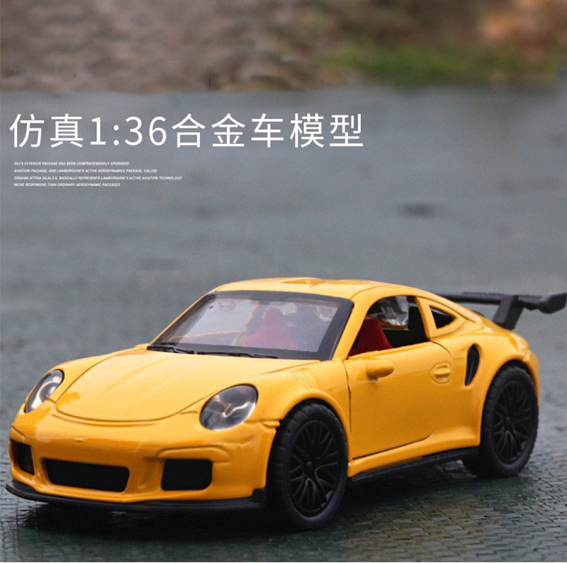 （開窗盒）聲光越野合金跑車模型兒童玩具小汽車男孩禮品批發代發