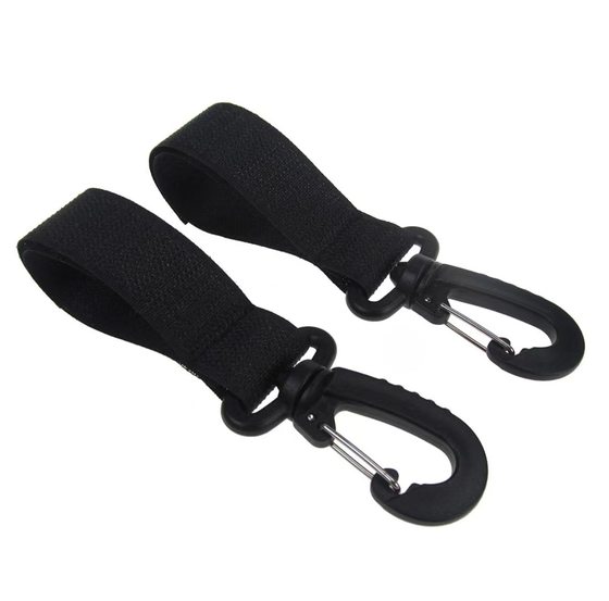 Universal multi-function stroller hook mother and baby bag stroller mommy Velcro 360 degree hook baby car
