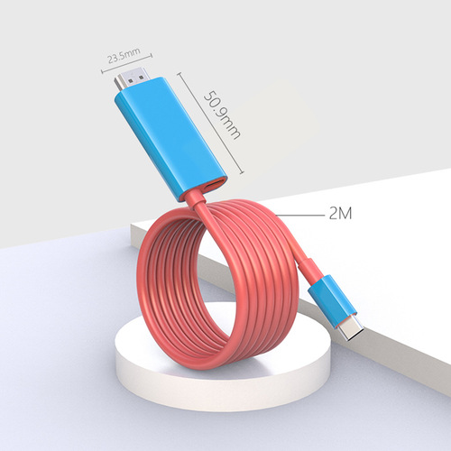 type c to hdmi high definition cable suitable for switch nintendo game console cable 4k video projection cable