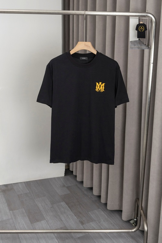 貿易クロスAm新文字クラシックプリント半袖男女同型カップルTシャツiri夏高iri製品タイプ|undefined