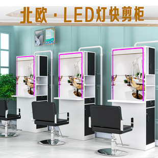 Quick-cutting equipment mirror hair cutting Cabinet quick-cutting Cabinet hairdressing mirror quick-cutting equipment hair suction device