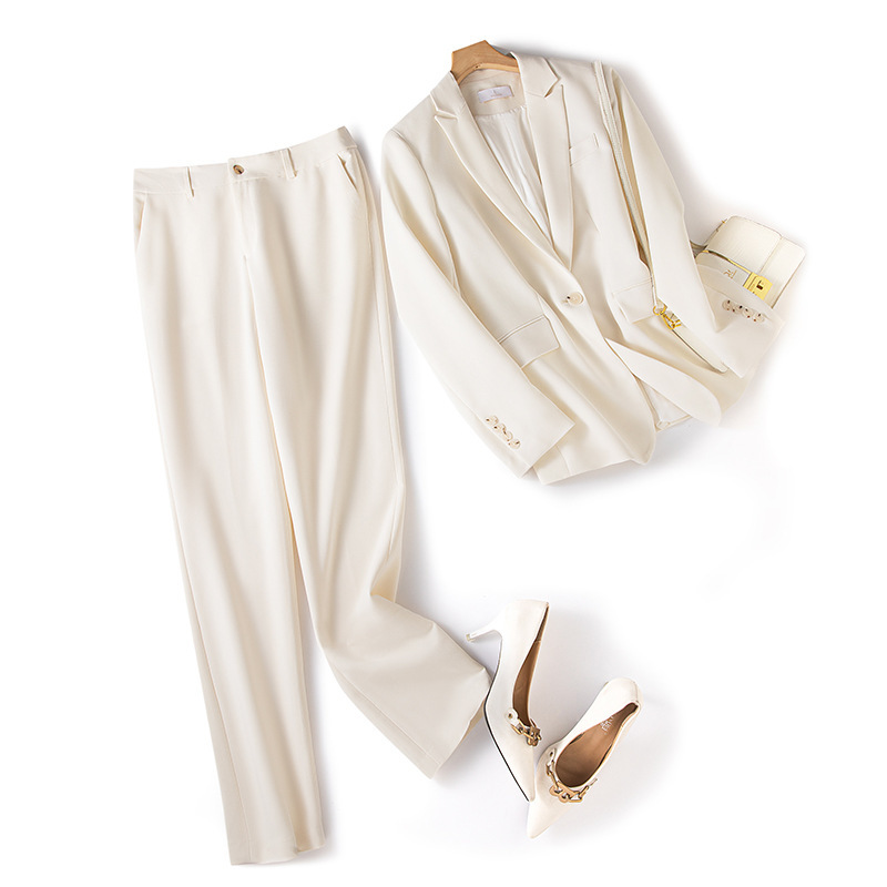 Professional Suit Blazer 2026 Summer New Style High-End Slim-Fit Elegant High-End Trousers Suit for Women