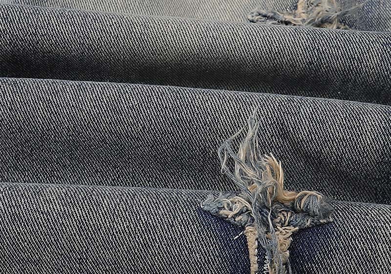 Distressed Flared Jeans For Men Vintage Washed Casual Denim Trousers_voghion.com