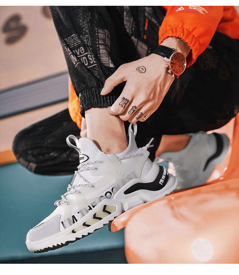 Scarpe da tennis uomo Scarpe da corsa Scarpe da ginnastica Scarpe da ginnastica Scarpe da ginnastica traspiranti in tessuto_voghion.com