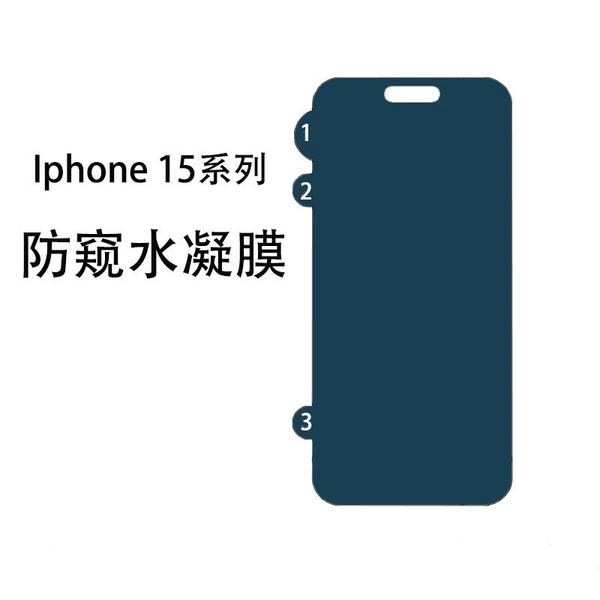 180° high-definition anti-peeping water gel film (bare film)
