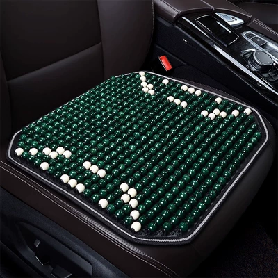 seat cushion four seasons universal seat, Seat cushion, seat cover - ruyi-emerald-bodhi-bead-square-pad-single-seat
