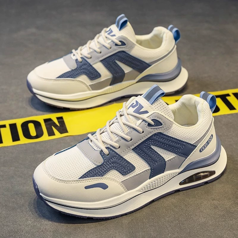 Летние мужские кроссовки 2025 года, новые универсальные дышащие кроссовки для бега из сетки, модные популярные повседневные кроссовки в стиле "dad shoes"