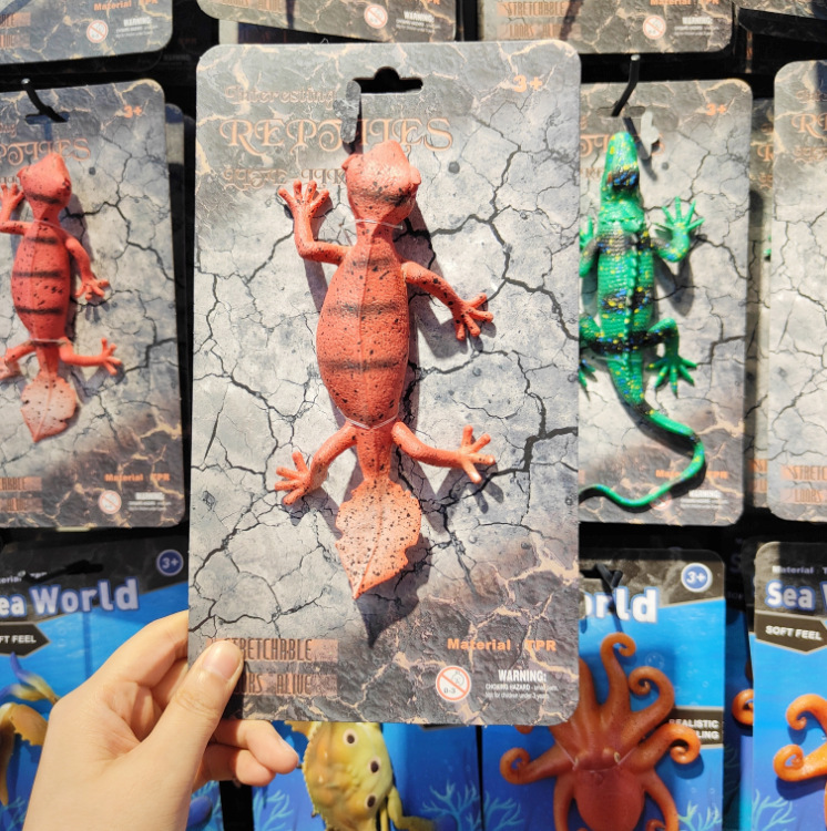 子供用シミュレーション両生類認知トカゲシミュレーションクロールソフトプラスチック動物モデルおもちゃカメレオン|undefined