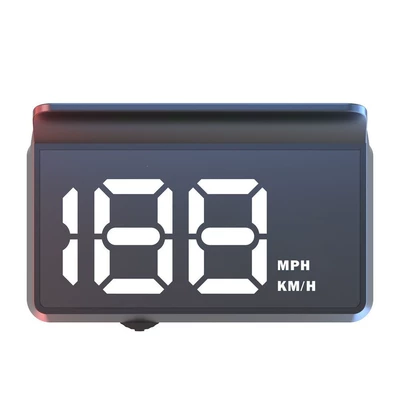 Cross-Border New Energy Vehicle Universal Hud Speedometer Car Code Meter Gps Head-Up Display USB Power Supply W2 Head-Up Display