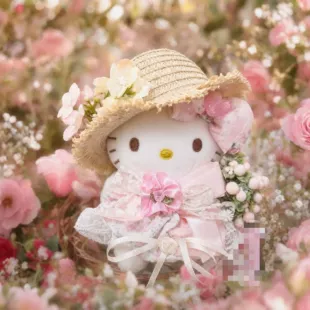 Подвеска Hello Kitty «Фея цветов» на сумку