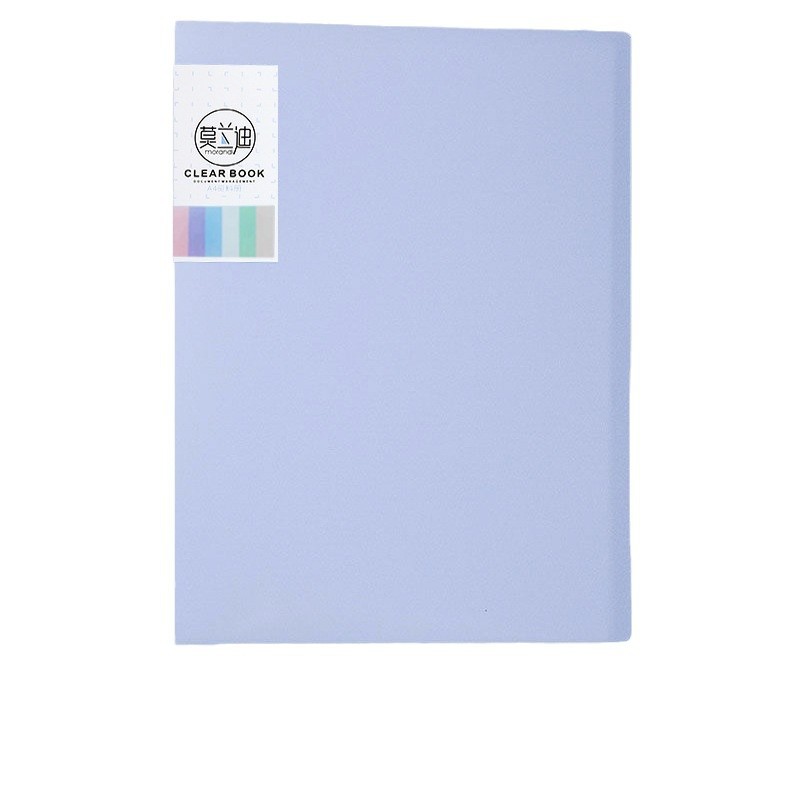 A4 Folleto de información Carpeta transparente de hojas sueltas multicapa pp Certificado de mérito del estudiante Documento de examen Libro de almacenamiento Archivo Prueba de embarazo Carpeta de partitura