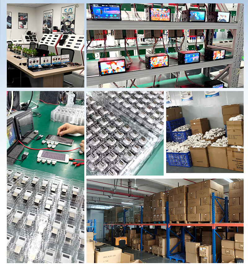 Cross-border wholesale 12.3inch car smart screen carplay portable car navigation display manufacturer