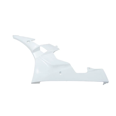 R6 2006-2007, Left and Right, Motorcycle Fender - lower-left-bag-white-embryo