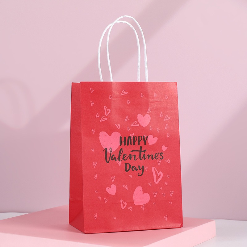 Bolsas de regalo de cumpleaños, bolsas de cartón cartón, bolsas de embalaje para llevar, bolsas de embalaje de regalo de fiesta para niños, bolsas de mano