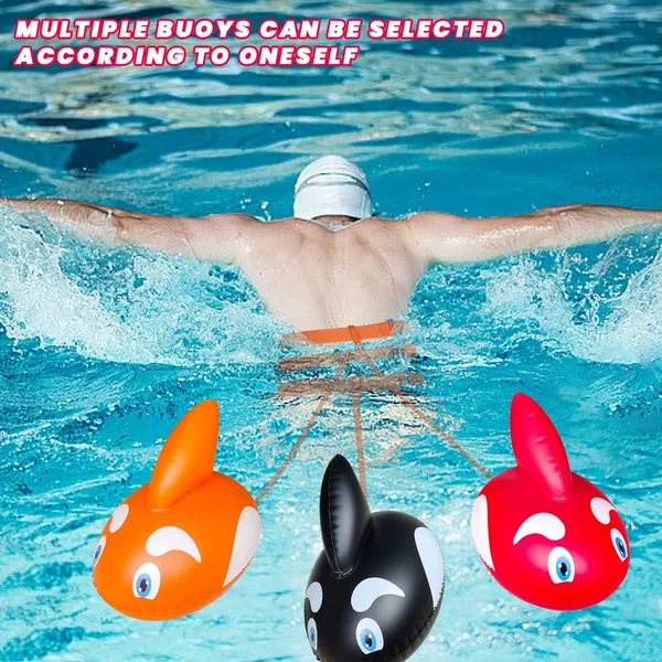 Amazon Spot Inflatable Follower Floating Bag Fast Inflatable Swimming Pool Swimming Follower Float Swimming Buoy
