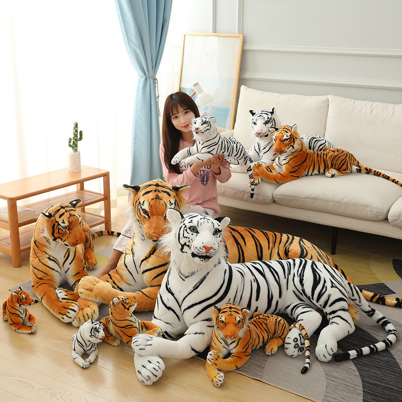 Simulation Tiger Doll Zoo Doll Northeast Tiger Plush Toy Decoration Sitting Posture Spot Wholesale Cute Pet Simulation Tiger Doll Zoo Doll Northeast Tiger Plush Toy Decoration Sitting Posture Spot Wholesale Cute Pet