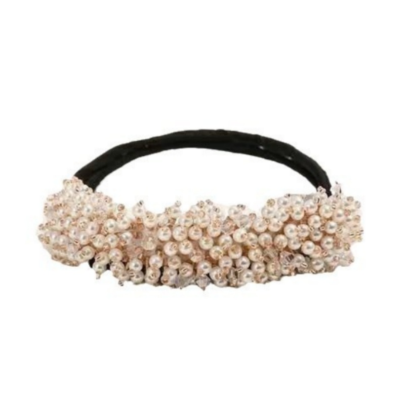Clip per capelli con perle e cristalli per chignon da donna_voghion.com