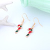 Accessory, Christmas earrings, European style, wholesale