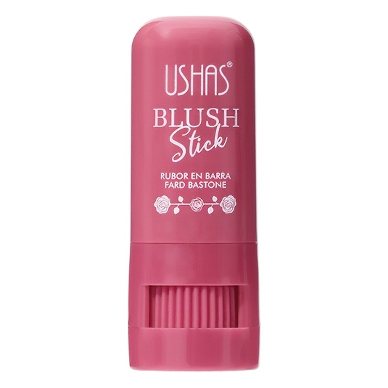 USHAS Amazon Crema de rubor sólido transfronterizo para reparar sombra de ojos mate 2 en 1 maquillaje de larga duración impermeable