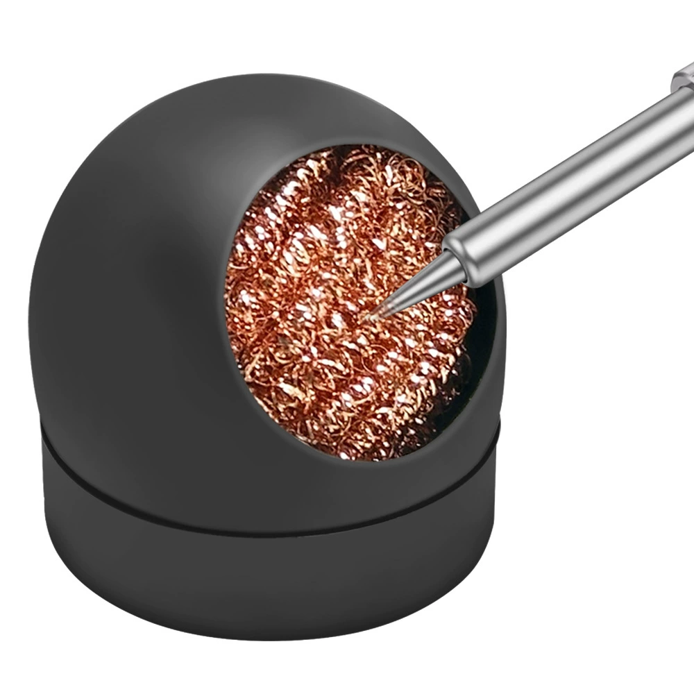 Шарик для чистки жала паяльника, шарик из медной проволоки, инструмент для чистки паяльного жала из чистой меди, инструмент для удаления остатков олова без повреждений.