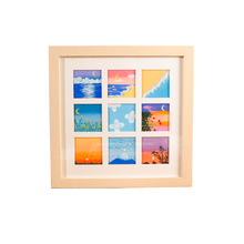 �ͻ������滭10x10cmֽװ��չʾ��̨������4�Ź�����Ʒ���滭��