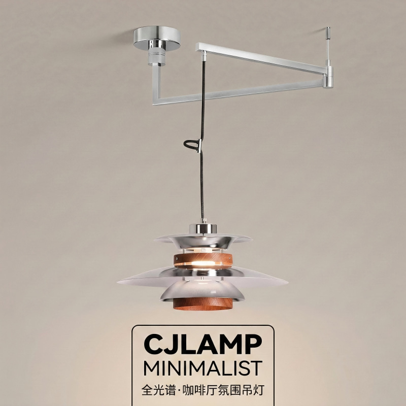 Vintage Style Pendant Light with Adjustable Swing Arm and Movable Features, Ph5 Dining Room Pendant Light, Vintage Style Pendant Light Vintage Style Pendant Light with Adjustable Swing Arm and Movable Features, Ph5 Dining Room Pendant Light, Vintage Style Pendant Light