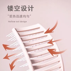 Big rib bone comb curly hair styling tool sponge back fluffy style airbag comb long hair curly hair massage big curved comb