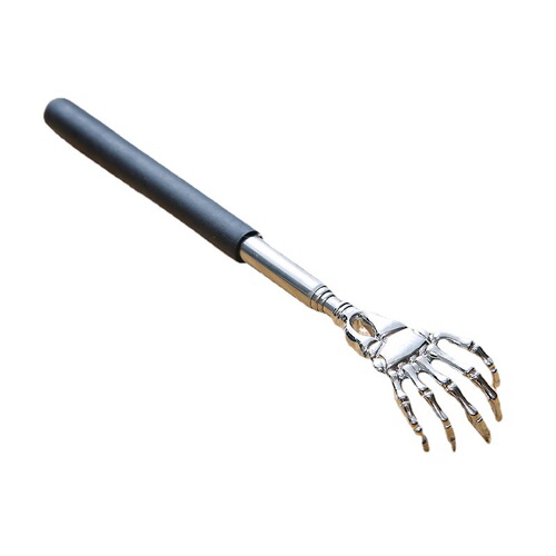 Manufacturer wholesale scratcher, no need to ask for itchy scratching tool, retractable massage scratcher, stainless steel scratching tool.