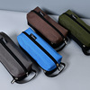 Handheld capacious universal retro pencil case, for secondary school, oxford cloth