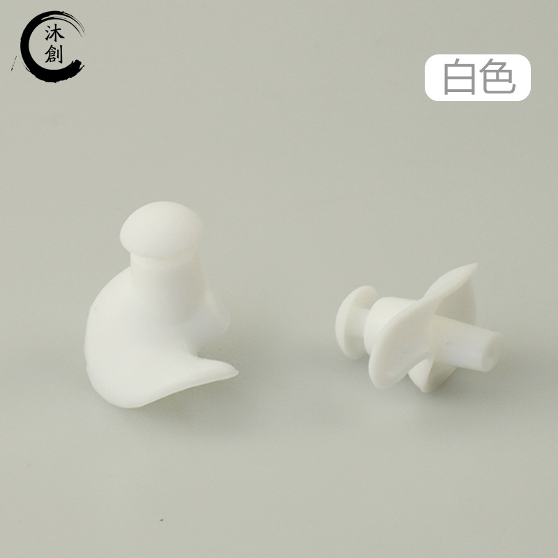 Natación tapones para los oídos de silicona tapones para los oídos impermeables natación caja espiral tapones para los oídos adultos baño de buceo fabricante de silicona